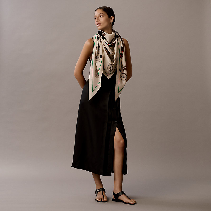 トライアングルジェアン プレシュー 《朝の散歩》 | Hermès - エルメス